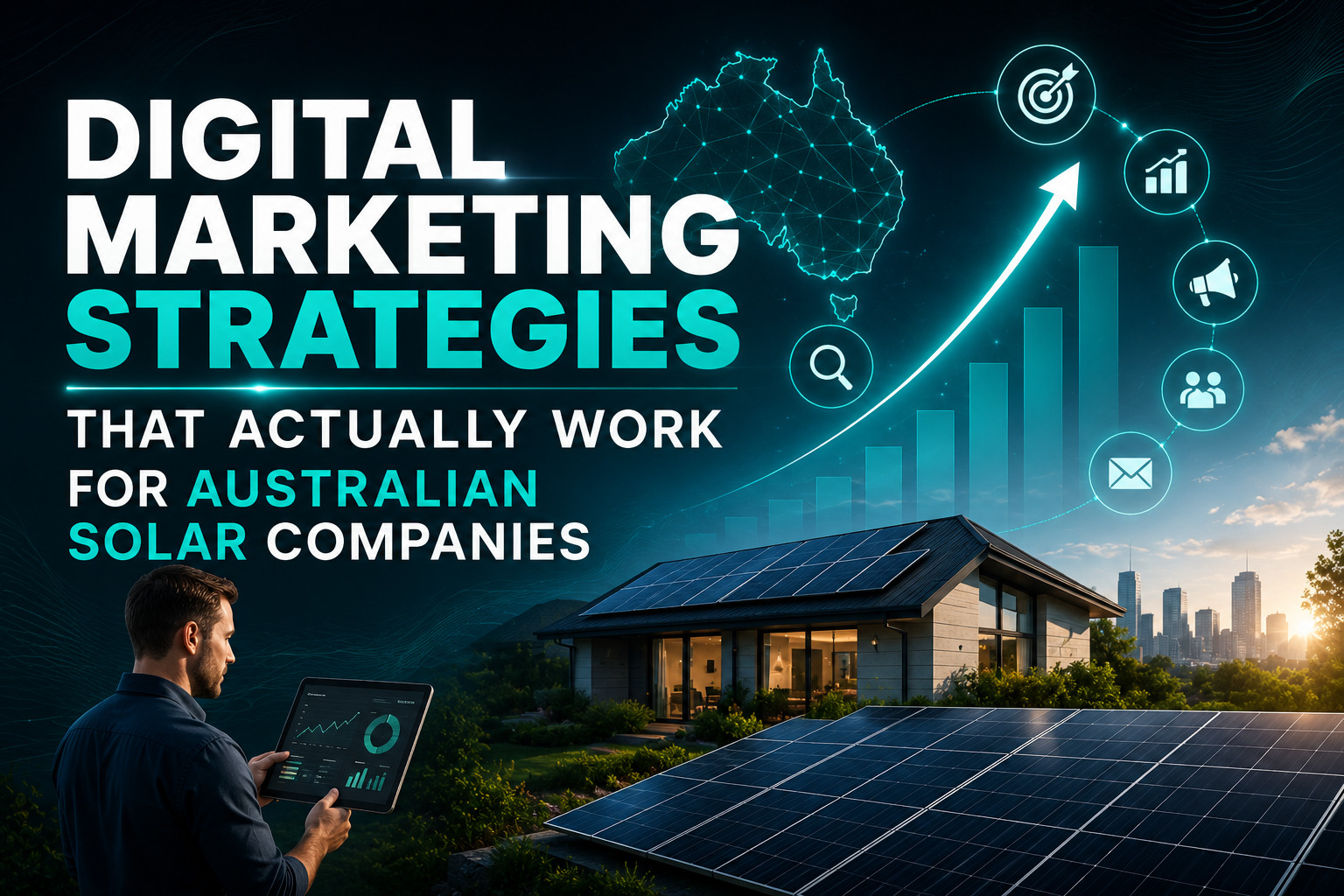 Digital marketing strategies for Australian solar companies