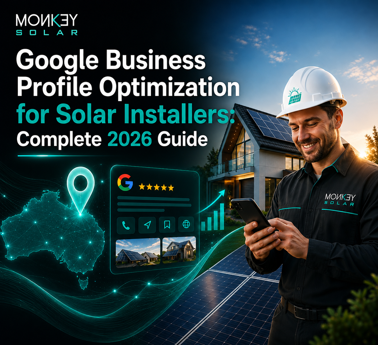 Google Business Profile optimization for solar installers to improve local search visibility and generate leads