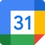 Google Calendar logo icon.