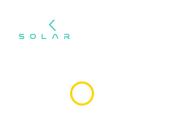 Integration of OpenSolar with the help of Monkey Solar showing in form of arrows connecting to Opensolar