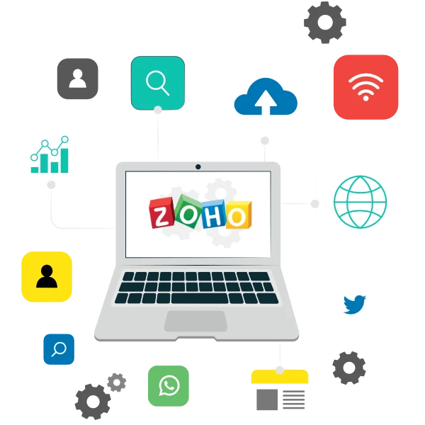 Zoho integration tasks, showcasing the comprehensive Zoho Consulting Services in Australia.